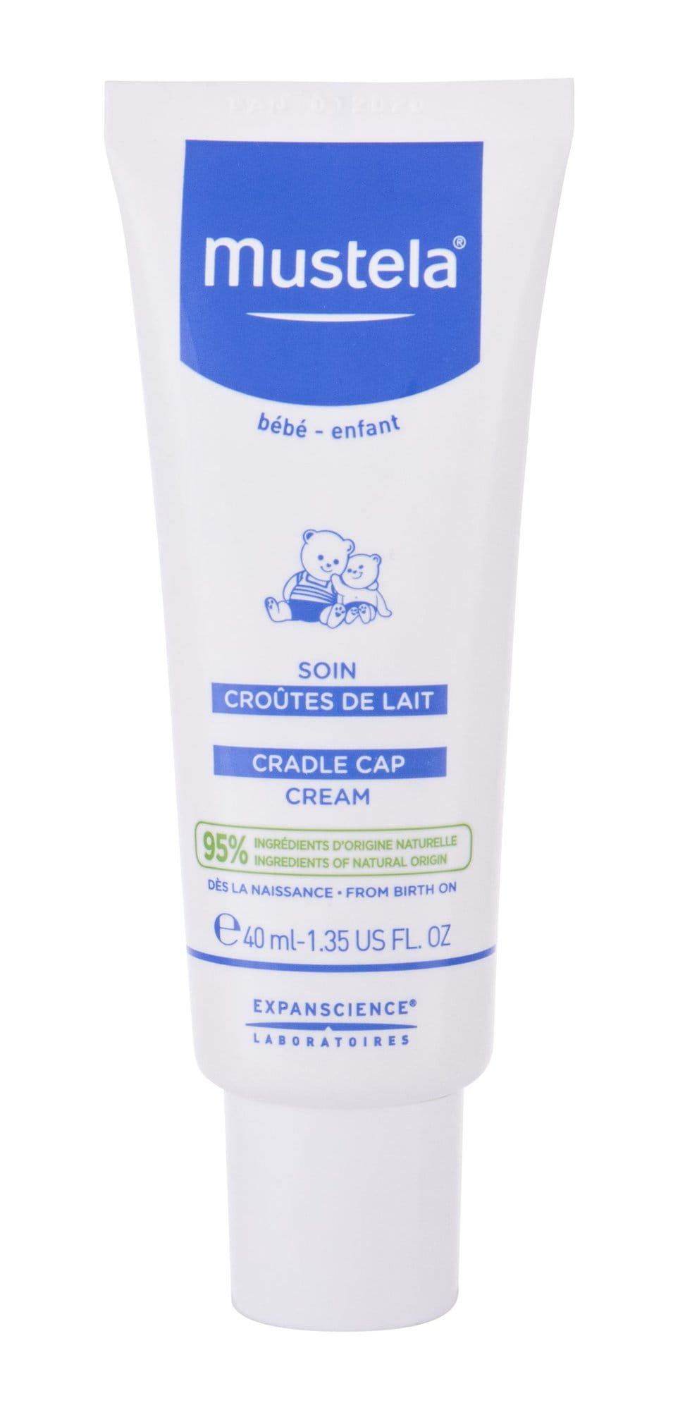 Mustela Bébé Cradle Cap K Krem do twarzy na dzień 40ml-220650